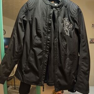 Harley-Davidson Black Leather Jacket